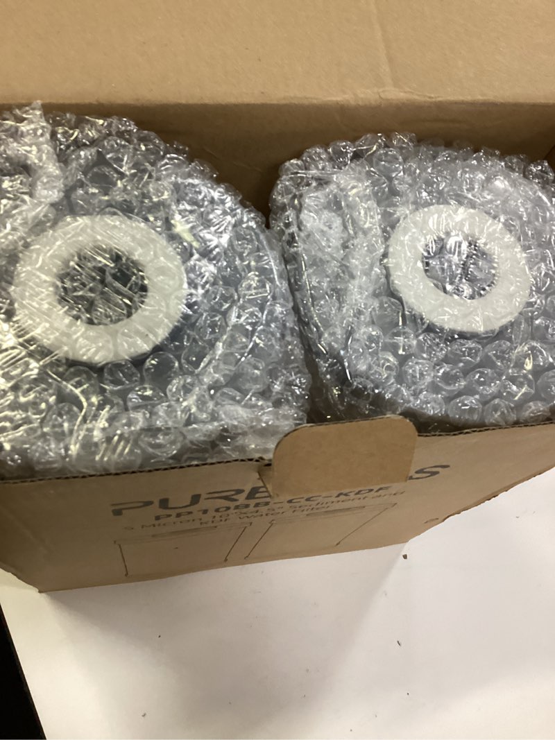 Condition photo showing New/Like New for pureplus 5 micron 10" x 4.5" whole house pp sediment carbon kdf composite heavy metal reduction filter cartridge for ge fxhtc,gxwh40l,gxwh35f,gnwh38s,culligan rfc-bbsa,wrc25hd,pentek rfc-bb,2pack heavy metals removal?deluxe) 2 count (pack of 1)