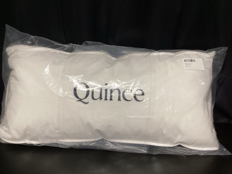 quince premium down alternative king pillows firm/extra firm new
