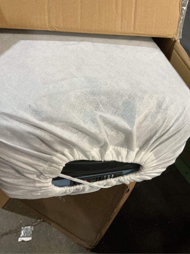 Condition photo showing Good Condition for Expandable Small Carry-On Suitcase, Blue