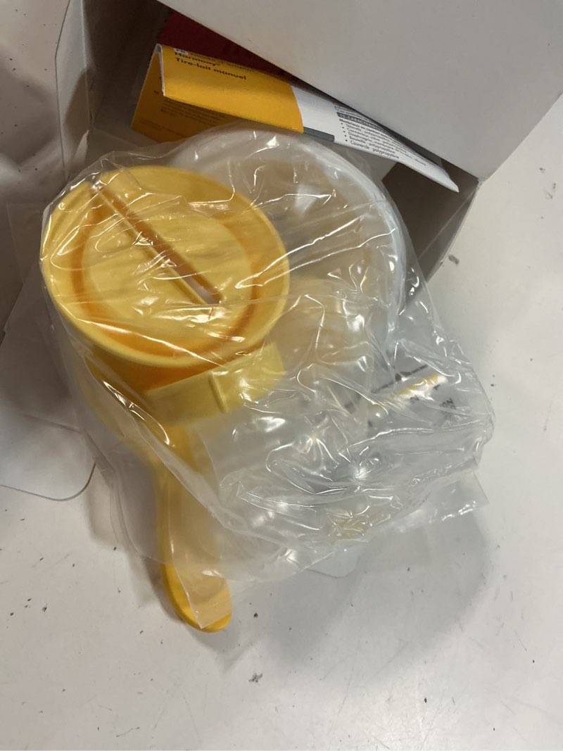 Condition photo showing Good Condition for medela manual breast pump with flex shields harmony single hand for more comfort and expressing more milk