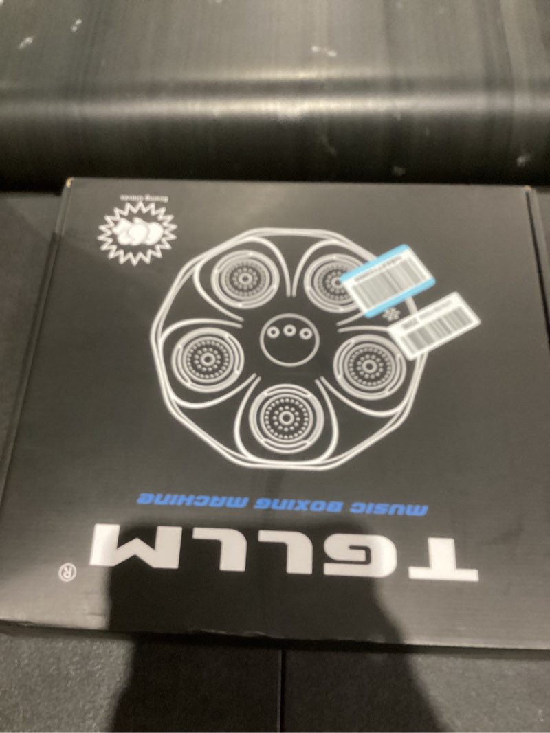 tgllm music boxing machine, interactive punching trainer with boxing gloves, large size wall mounted