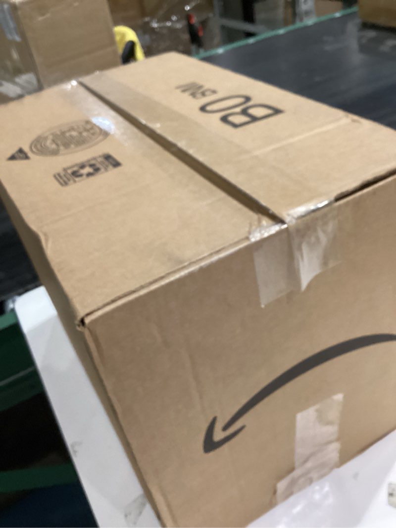 Condition photo showing Good Condition for Superio Ribbed Collection - Decorative Plastic Basket Lidded Home Storage Bins Organizer, X-Large Grey (1 Pack - 22 Liter) Stackable Container Box, for Organizing Closet Storage Bins for Shelves