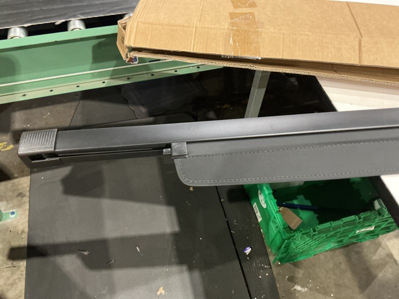 Condition photo showing Good Condition for cargo cover fit for 2018-2023 jeep wrangler jl jlu 4door w/hard top (not for 2.0t 4xe & soft top) rear storage waterproof retractable rear trunk security cover shielding shade black