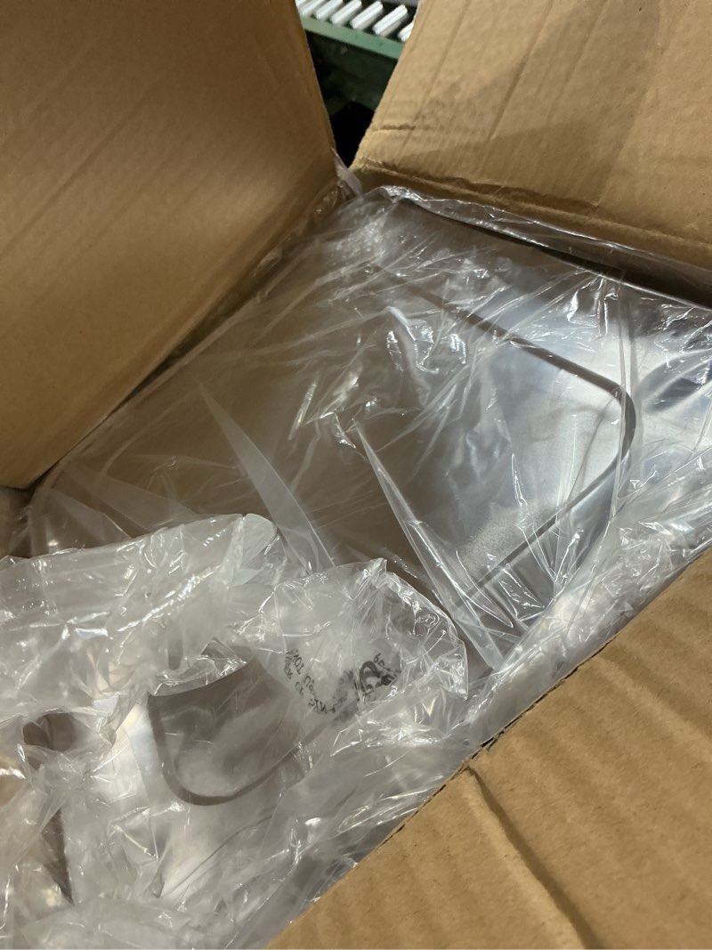 Condition photo showing New/Like New for alpha living 6 pack - disposable chafing dish buffet set, half size pans, welded body food warmers for parties, fuel cans complete set, warming trays complete kit (with racks)