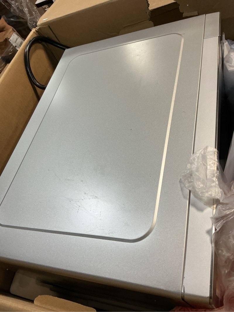 Condition photo showing Good Condition for panasonic nn-sv79ms 1.4 cu.ft smart inverter works with alexa countertop microwave oven 1200watt power with genius sensor cooking, stainless steel
