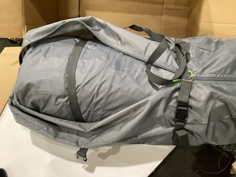 Condition photo showing Good Condition for joytutus suv tent for camping with rainfly, double door design car tent with aluminum poles, suv tailgate tent with waterproof pu2000mm double layer for 6-8 person, green