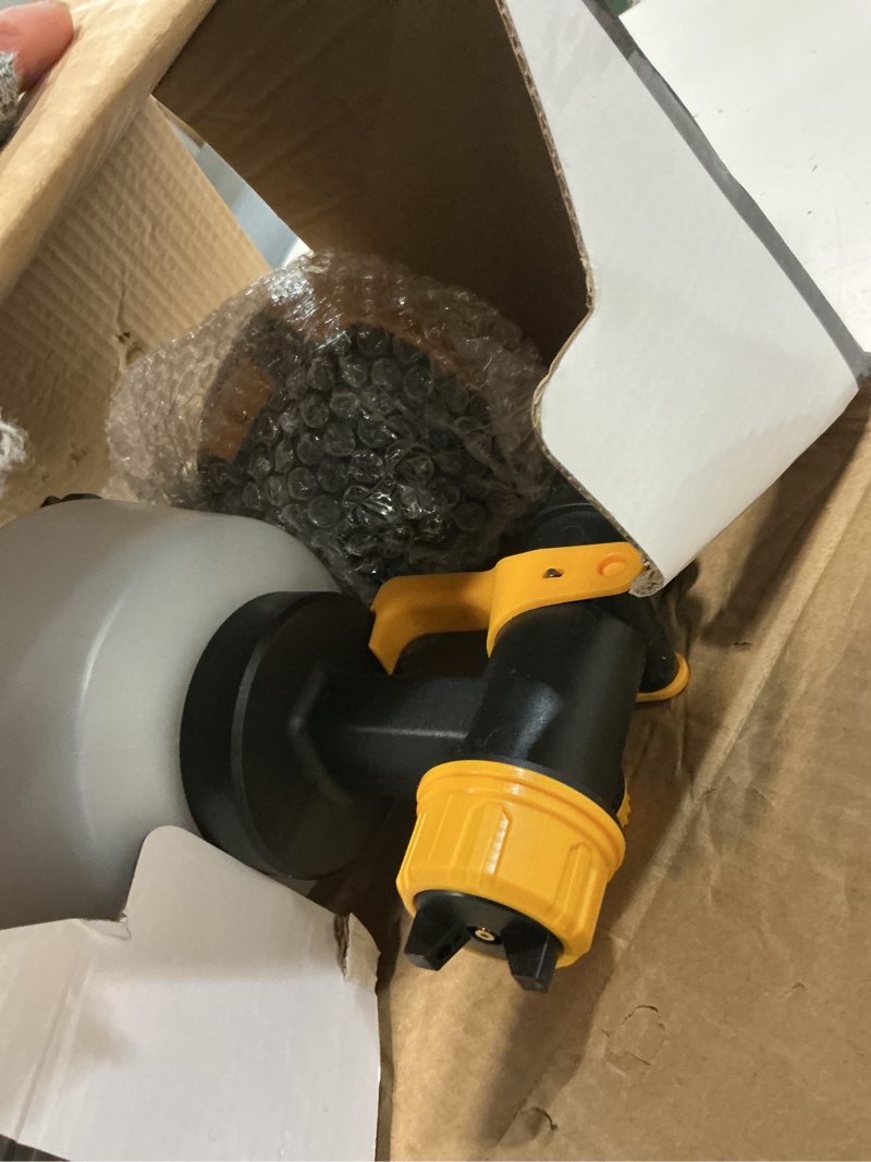 Condition photo showing Good Condition for cordless paint sprayer, 21v 2×4.0ah batteries, 1200ml high-power electric spray gun with 5 nozzles & 3 patterns, adjustable spray width, easy-to-clean sprayer for furniture, cabinets & walls