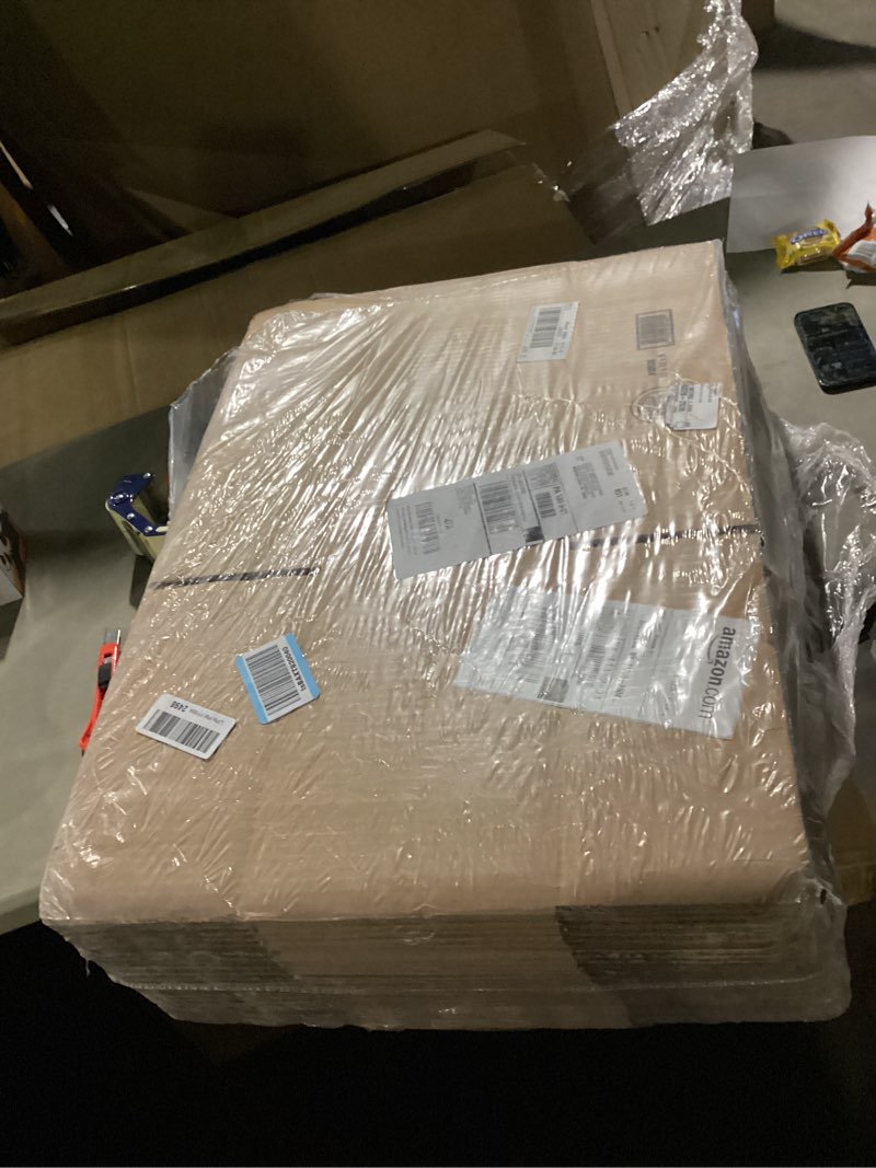 Condition photo showing Good Condition for BOX USA 18 1/2 x 12 1/2 x 8 Corrugated Cardboard Boxes, Medium 18.5"L x 12.5"W x 8"H, Pack of 25 | Shipping, Packaging, Moving, Storage Box for Home or Business, Strong Wholesale Bulk Boxes