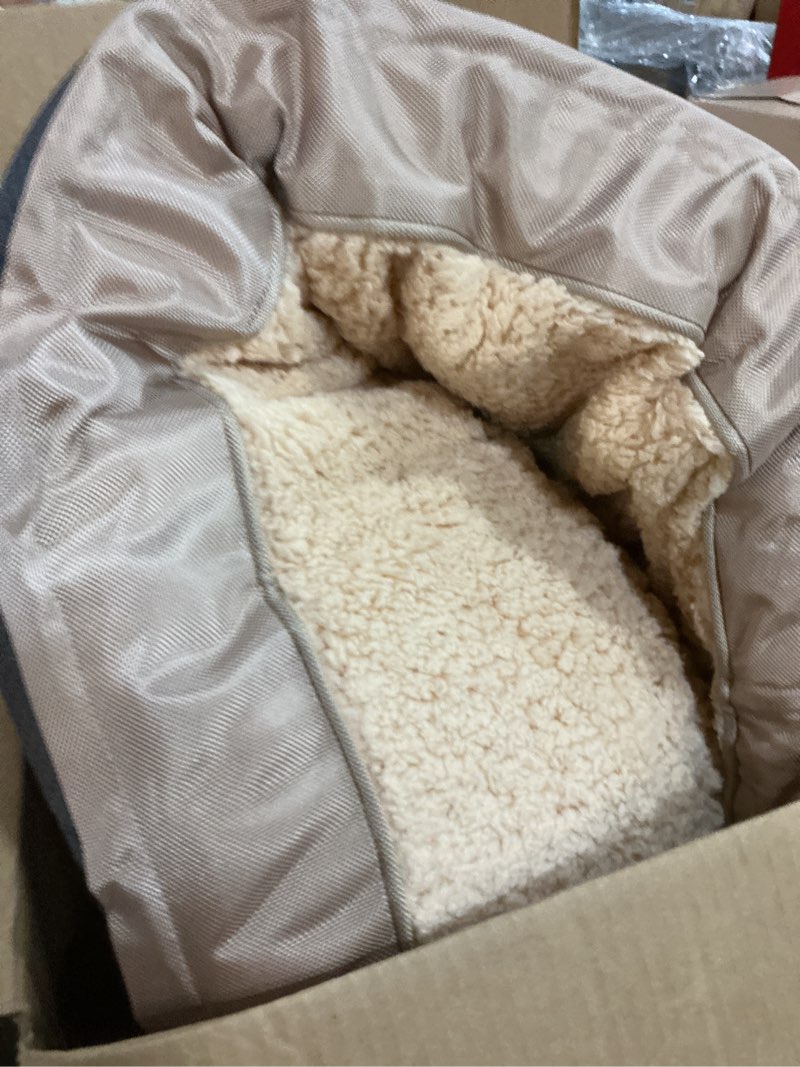 Condition photo showing Good Condition for EHEYCIGA Orthopedic XL Dog Beds for Extra Large Dogs with Removable Washable Cover, Khaki, 44x32 44.0"L x 32.0"W x 3.5"Th khaki