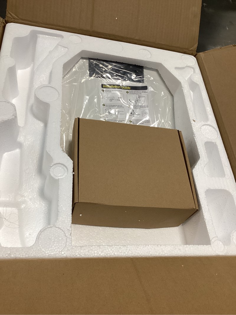 Condition photo showing Good Condition for Bidet Toilet Seat with Remote Control, Electronic Heated Bidet Seat with Adjustable Warm Water and Pressure, Warm Air Drying, Display Screen, Night Light, Slow Closed Toilet Lid, Round