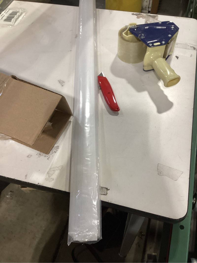 Condition photo showing Good Condition for 4-Pack Frameless Shower Door Side Seal Strip Shower Door Bottom Sweep Seal for 1/2 Inch Thick Glass, Vertical H-Type Glass Door Seal Stop Leaks. (4-Pack x 45" Length) H-Type - 1/2 inch (12mm)