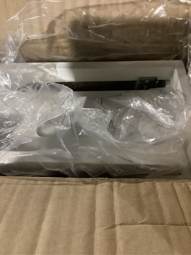 Condition photo showing Good Condition for Menkxi Under Desk Drawer Storage 16 x 12 x 8 Inch Pull out Storage Organizer Mounted Metal Sliding Hidden Under Counter Drawer Vertically Stacked for Office Sit Stand Workstation