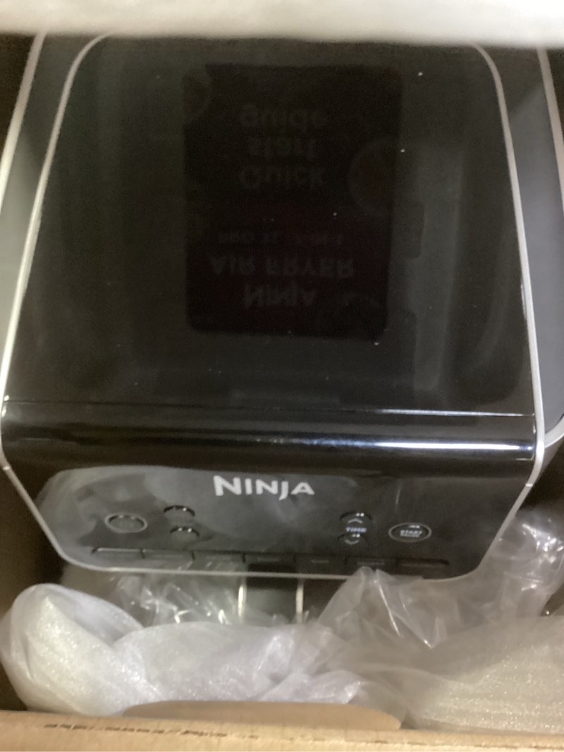 Condition photo showing New/Like New for Ninja | Air Fryer Pro XL | 6.5QT Capacity fits up to 9lbs of Wings| 7-in-1 Max Crisp, Broil, Air Fry, Roast, Bake, Reheat & Dehydrate | Dishwasher Safe Parts | Space Saving | Grey | AF182AMZ 6.5 QT XL