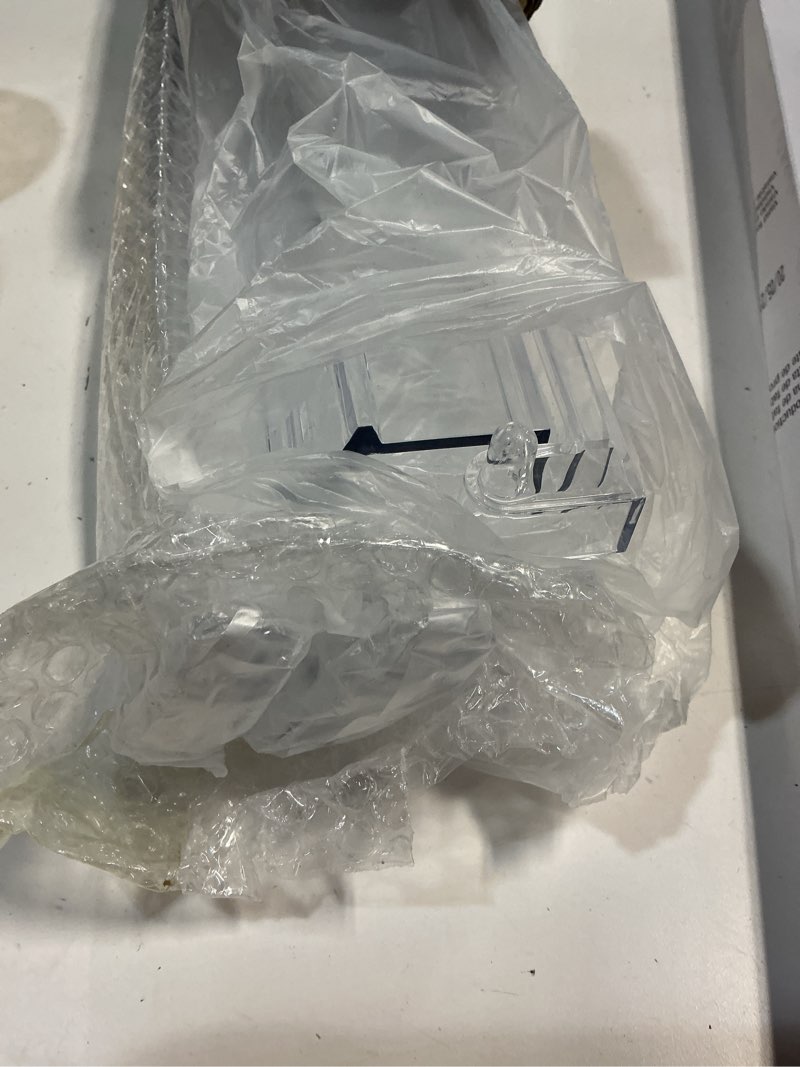 Condition photo showing New/Like New for FamRica Mahjong Racks with Pushers, 4PCS Mahjong All-in-One Tile Rack and Pusher, Clear Acrylic American Majiang Tile Racks with Built-in Pushers, Transparent