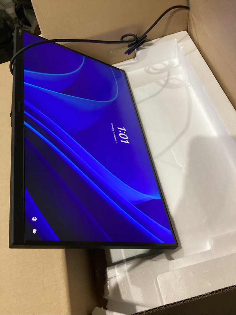 Condition photo showing Good Condition for lg 27g640a-b 27-inch ultragear qhd (2560 x 1440) ips gaming monitor, 300hz, 1ms, nvidia g-sync, amd freesync premium, vesa displayhdr 400, hdmi 2.1, usb type-c, tilt/height/swivel/pivot stand, black
