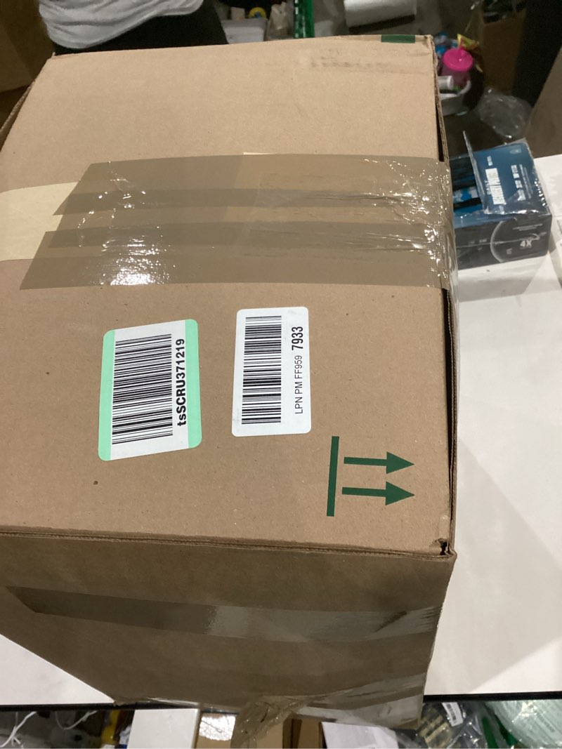 Condition photo showing As Is for Bedsure Comforter Duvet Insert - Quilted Comforters Oversized King Size, All Season Duvet, GentleSoft Down Alternative Bedding, with 8 Tabs, Gifts for Women/Men, White, Oversized King 116 x 98 Inches White Oversized King