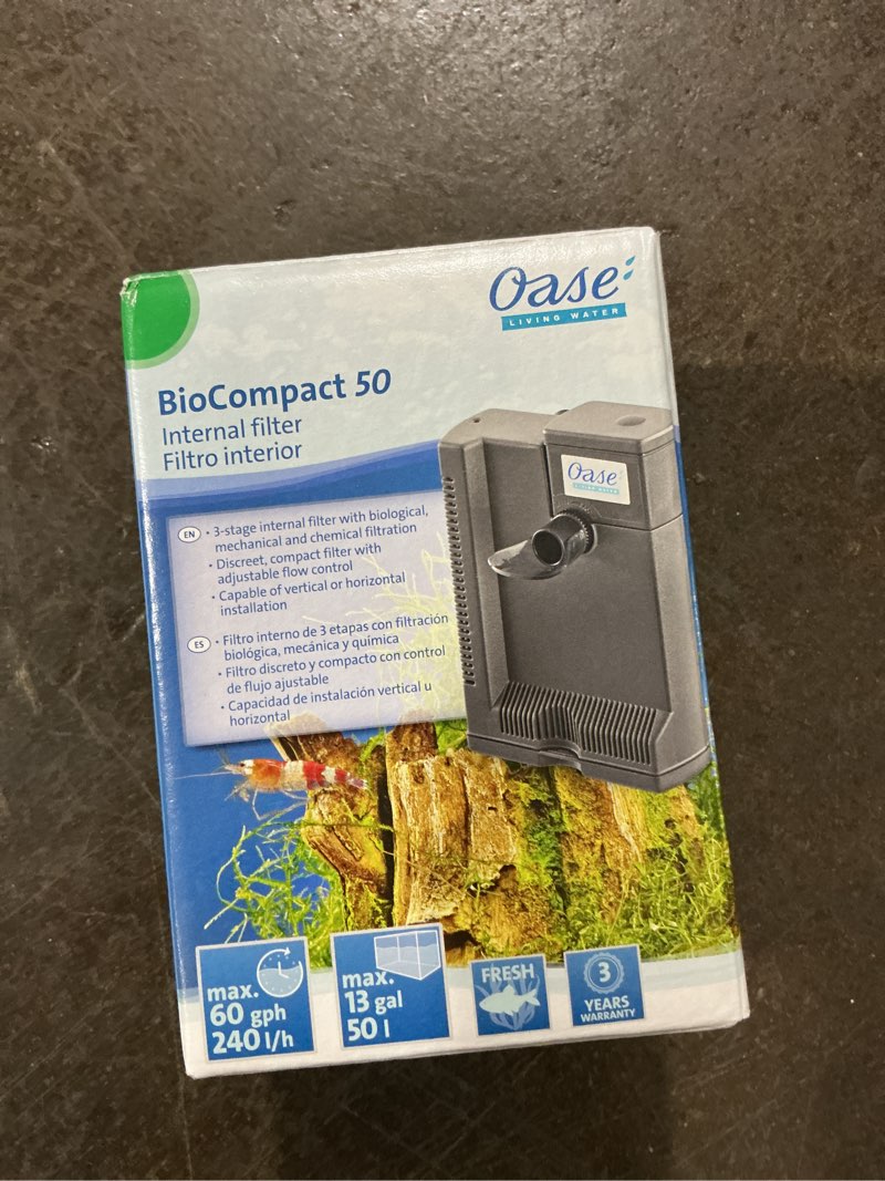 Condition photo showing New/Like New for OASE Indoor Aquatics Biocompact 50