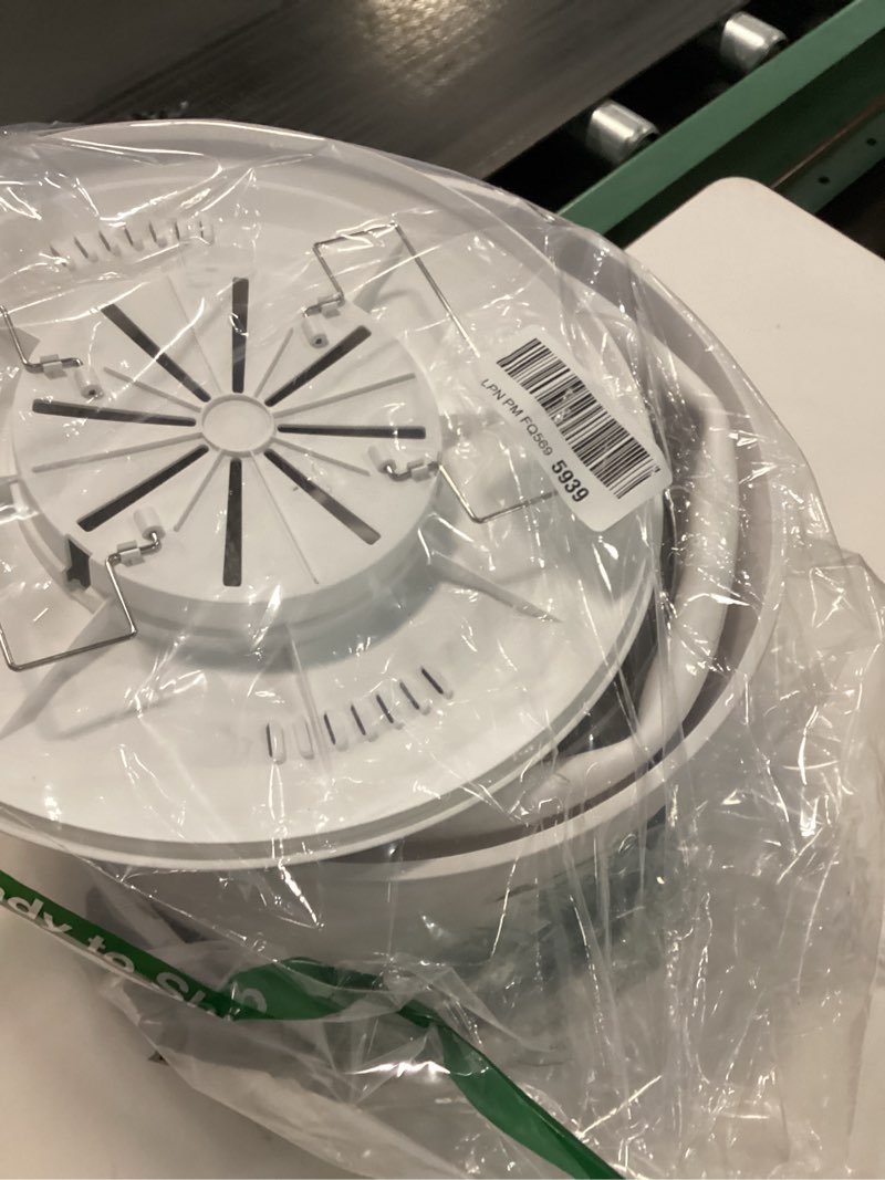 Condition photo showing As Is for Qsocksy Foldable Heated Towel Warmer Bucket - 21L Large Capacity with 3 Temp Settings, Timer, Auto Shut Off & Ambient Light, Fits 2 Oversized 40"x70" Towels, Robes, Blankets