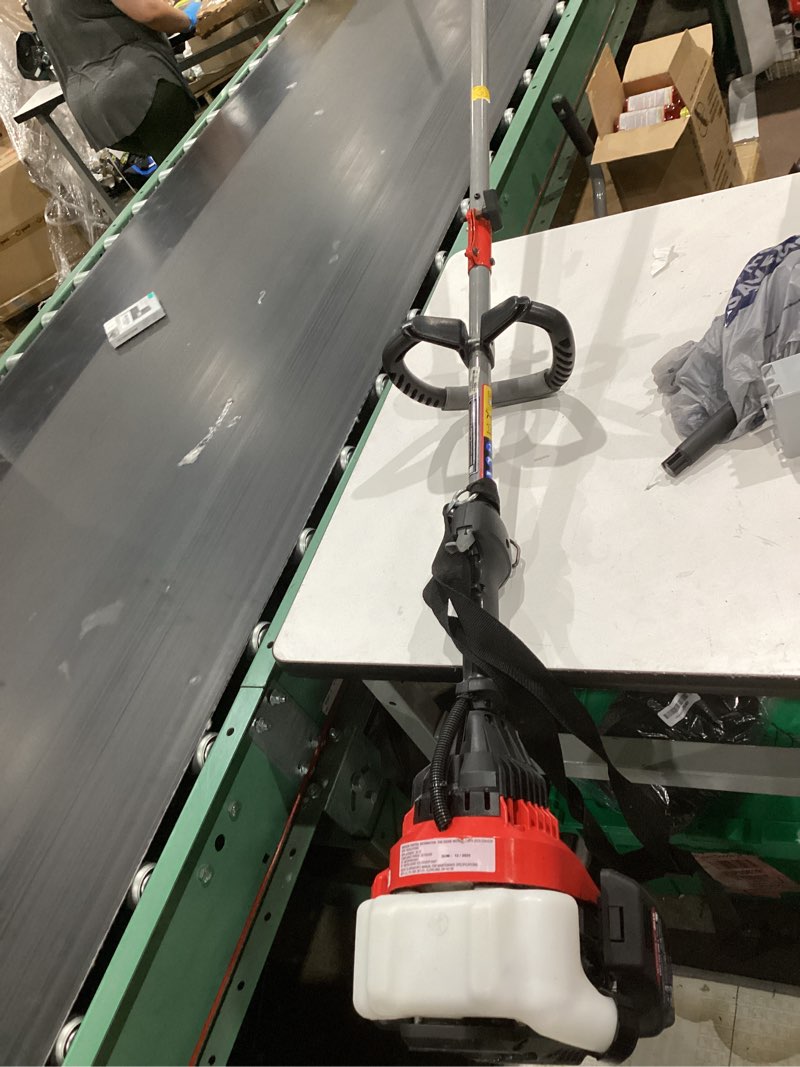 Condition photo showing As Is for craftsman ws4200 30-cc 4-cycle 17-in straight shaft attachment capable gas string trimmer edger conversion capable