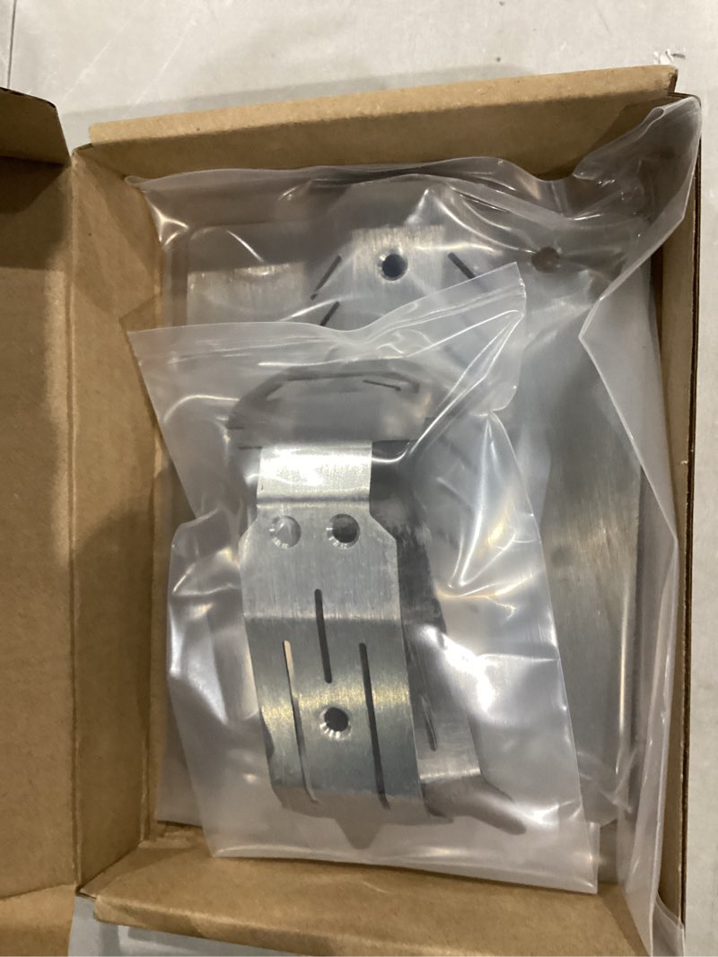 Condition photo showing New/Like New for RC Chassis Armor Skid Plate Stainless Steel Chassis Armor Skid Plate Front and Rear Protecter Guard Upgrade Part for 1/16 Traxxas Mini Maxx Monster Truck 107154-1 Mini XRT 108076-1