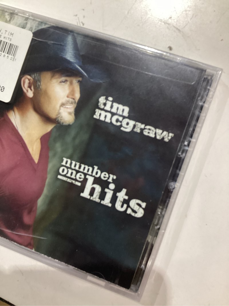 Condition photo showing Good Condition for tim mcgraw - number one hits (cd)