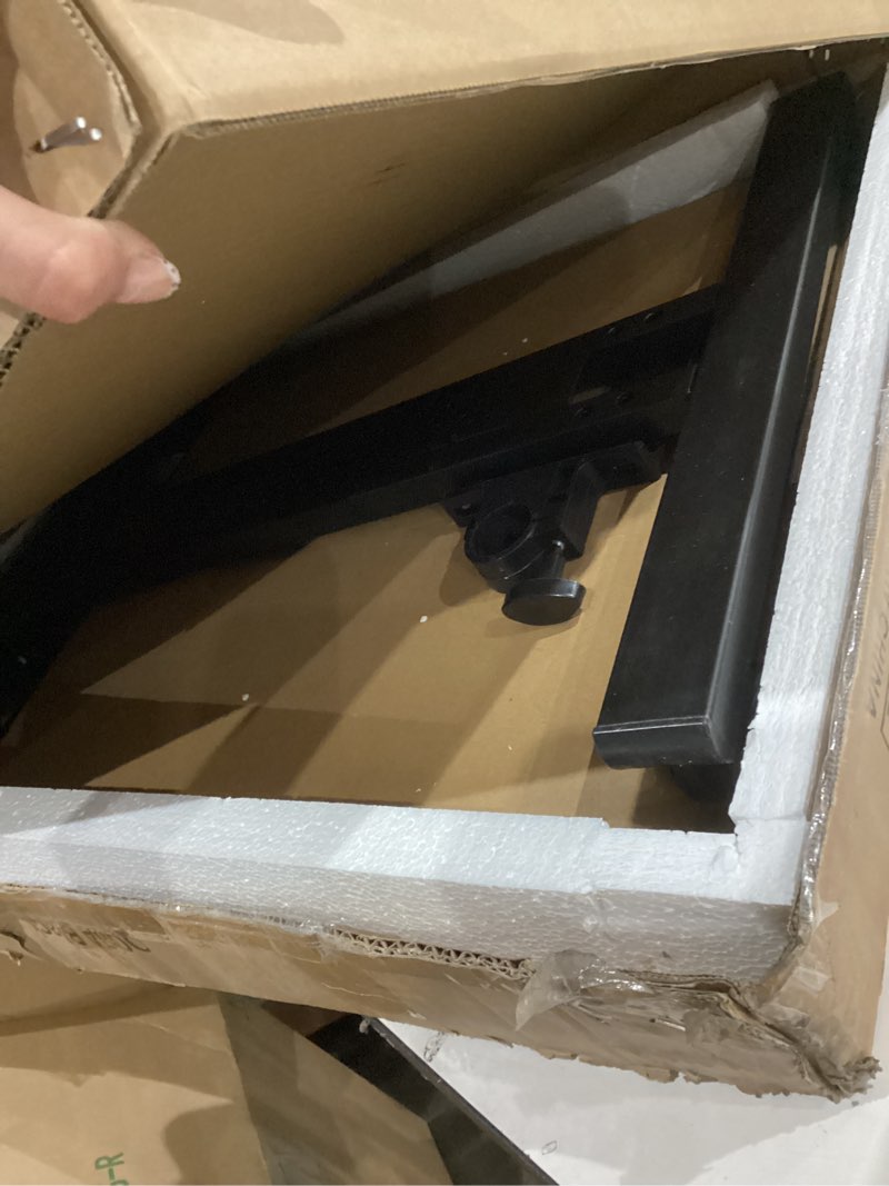 Condition photo showing Good Condition for TigerDad Over Bed Table with Wheels Adjustable | Rolling Laptop Table Overbed Desk Hospital Tray Table Sofa Chair Side Table (Black)