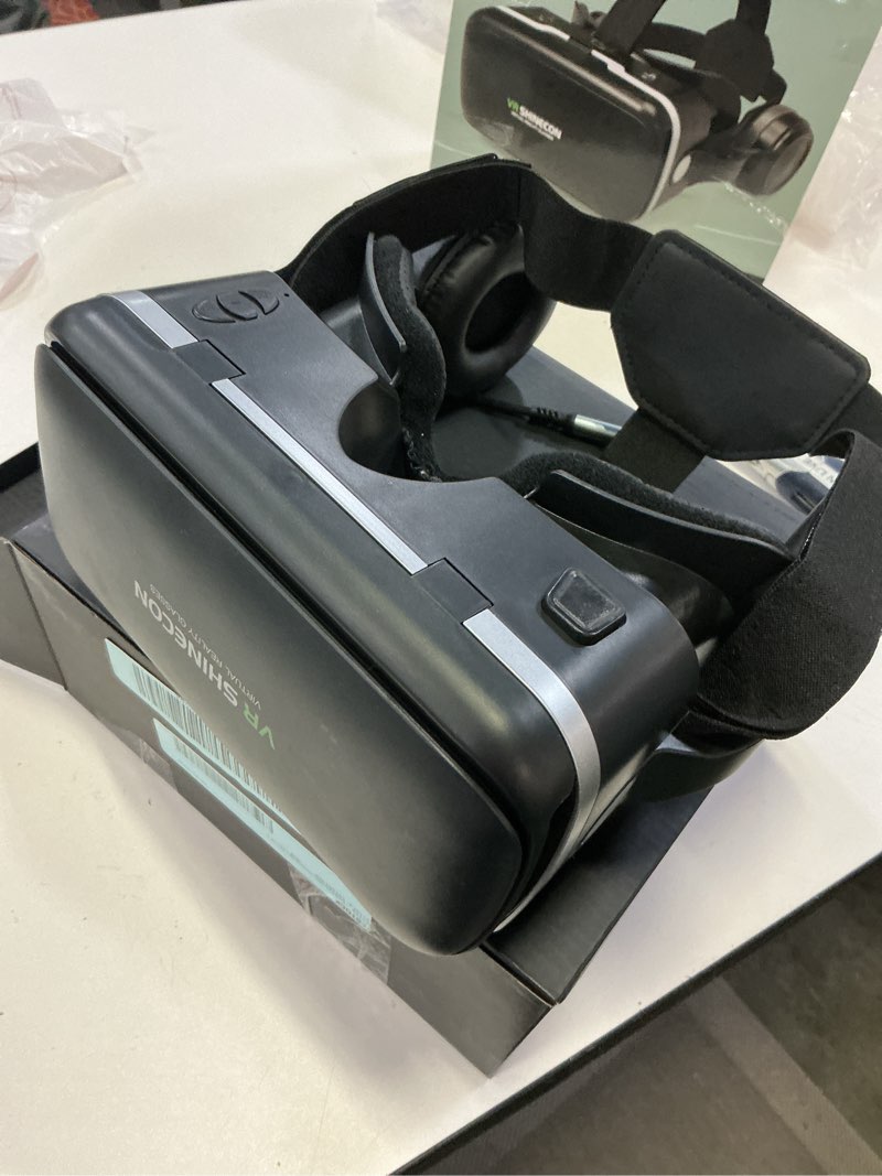 Condition photo showing As Is for wrkekc back to school saving clearance, the virtual reality gaming glasses system for vr headsets vr headsets for and android phones gifts for children and adults e