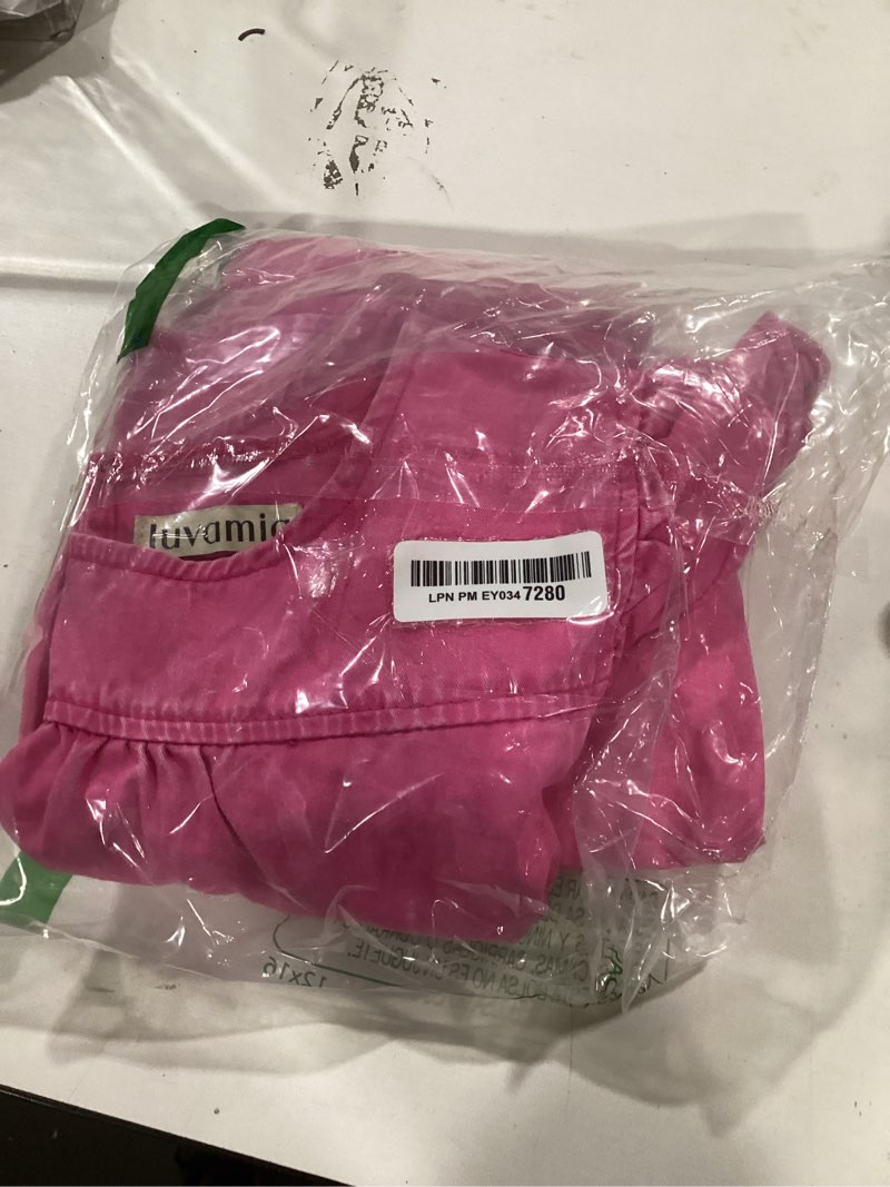 luvamia Ruffle Sleeve Babydoll Dress for Women with Pockets Jean Dresses for Women Denim Women's Cas