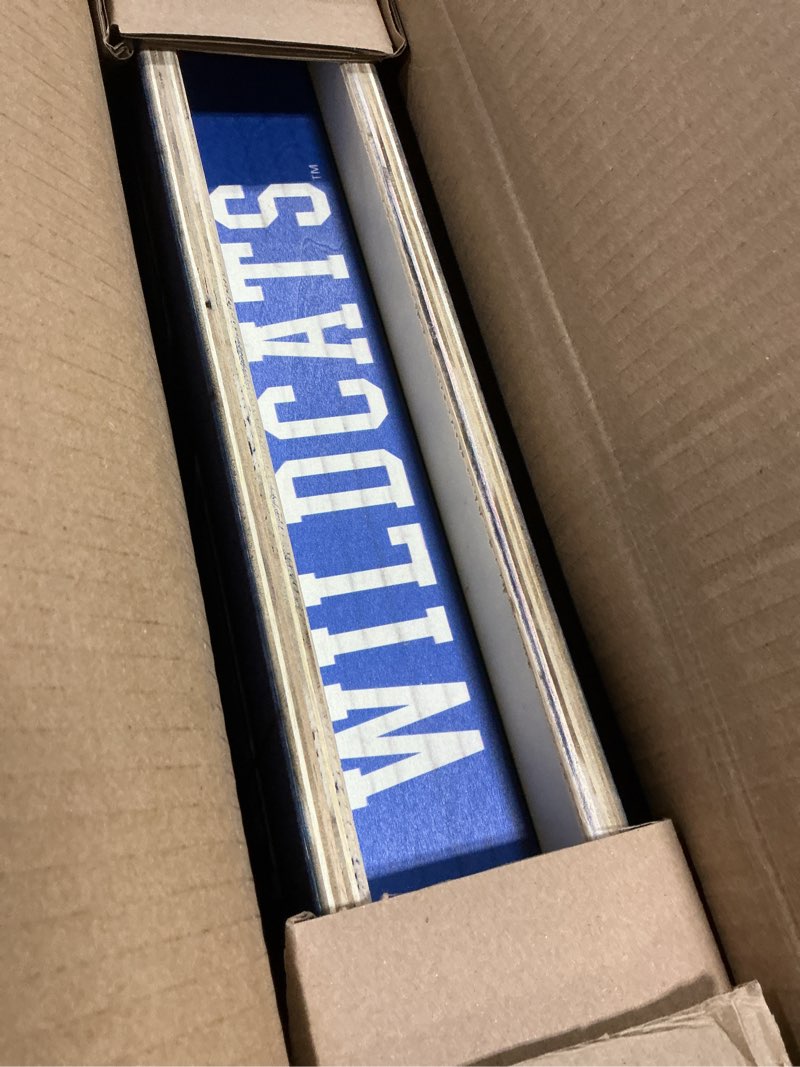 Condition photo showing Good Condition for YouTheFan NCAA 2’ x 3’ Wood Cornhole Game Kentucky Wildcats