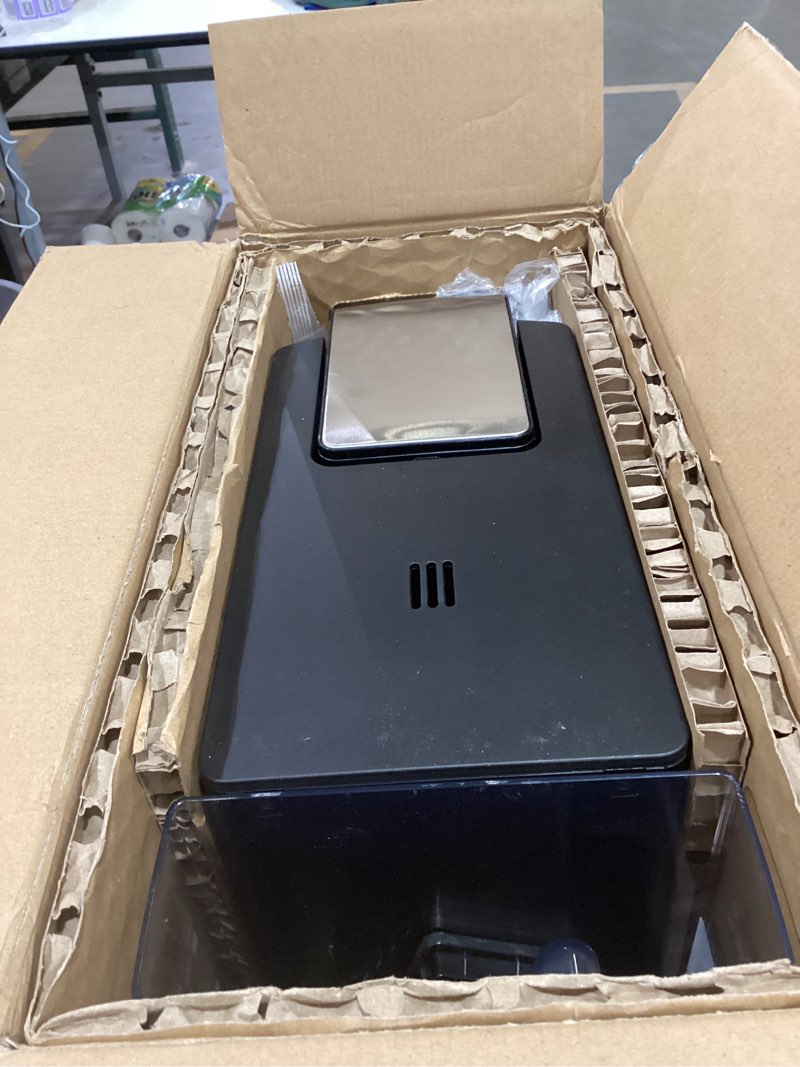 Condition photo showing As Is for Hamilton Beach FlexBrew Advanced 5-in-1 Programmable 12 Cup Drip and Single Serve Hot & Iced Coffee Maker with Movable 60 oz. Water Reservoir, Use Pod Packs and Grounds, Fast Brewing, Black (49924)