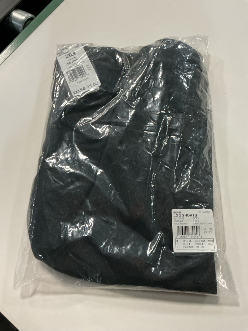 Condition photo showing Good Condition for Adidas Mens Legends Shorts XX-Large/9" Inseam Black/White