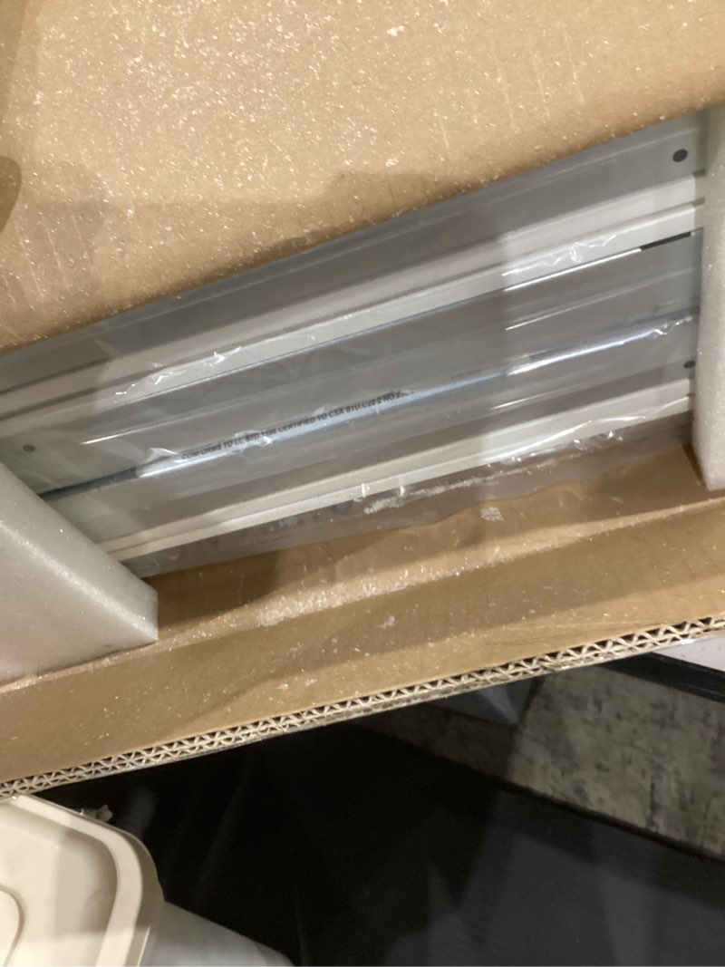 Condition photo showing Good Condition for 2x2 ft led flat panel light, 45w, 5625lm, 3000k/4000k/5000k color temperature adjustable, dimmable 0-10v drop ceiling light - etl, dlc (4 pack) led flat panel light 2x2 ft 45w