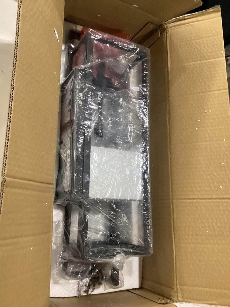 Condition photo showing Good Condition for outdoor wall mount light fixture, ip44 waterproof porch sconces wall mounted lighting with e12 sockets & glass shades, outside lights for house front door patio garage (medium 1pack) antonio-medium-1pack