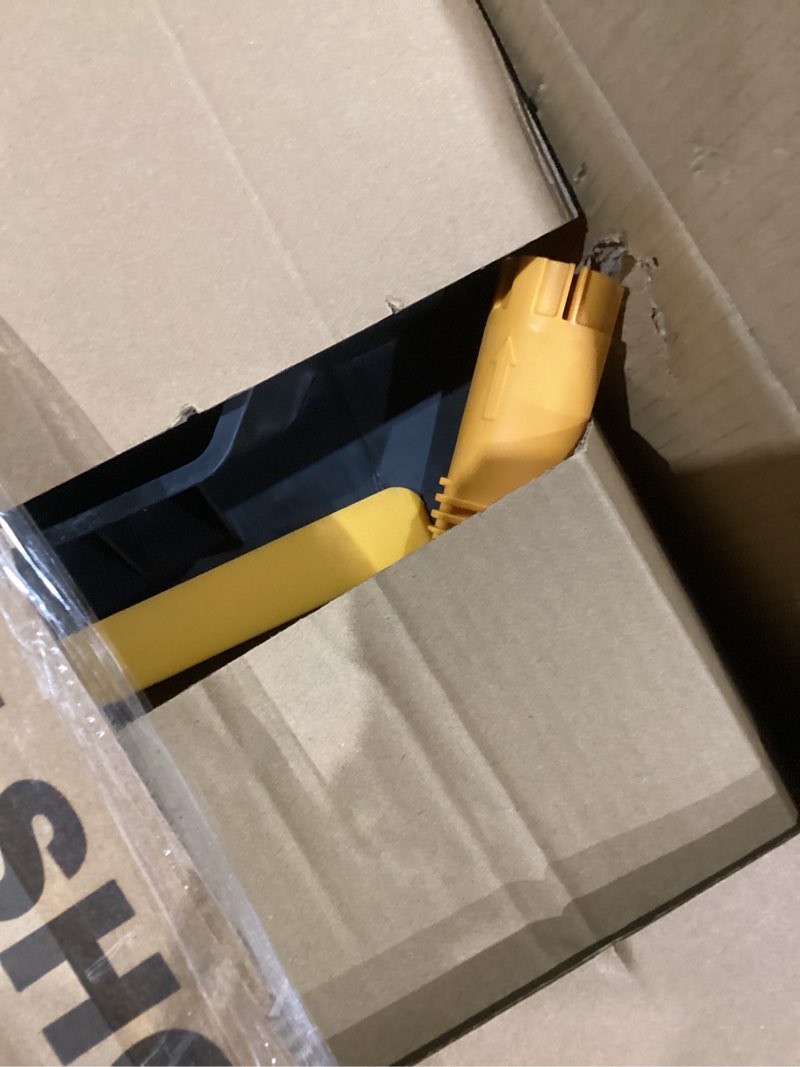 Condition photo showing As Is for Cordless Snow Shovel Compatible with DeWalt 20V MAX Battery (Tool Only), 11" Lightweight Electric Snow Blower with 20FT Max Throw & Adjustable Handle, Snow Thrower for Driveway, Deck, Patio & Steps