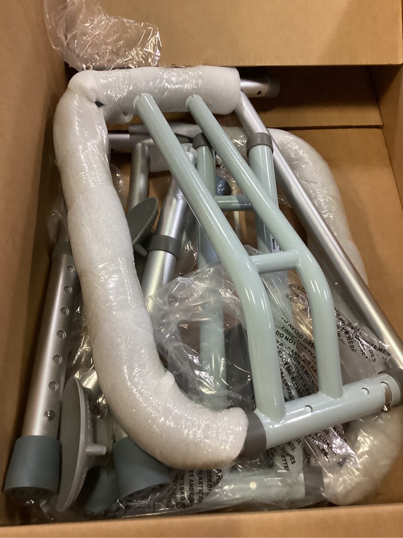 Condition photo showing Good Condition for pelegon toilet safety rails (350 lb) - adjustable toilet safety frame & rails, toilet safety rail for elderly adults, toilet handles for seniors, toilet bars for elderly & handicap