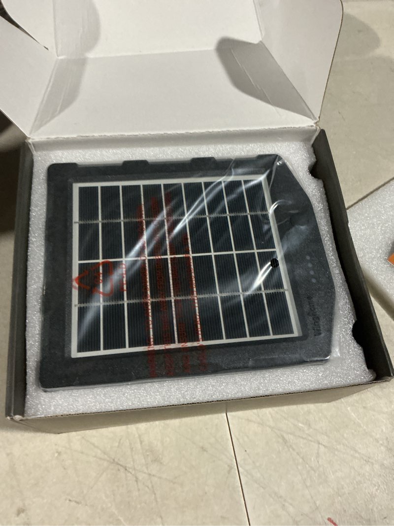 Condition photo showing Good Condition for Trall camera solar Pan roof Hunting Accessory