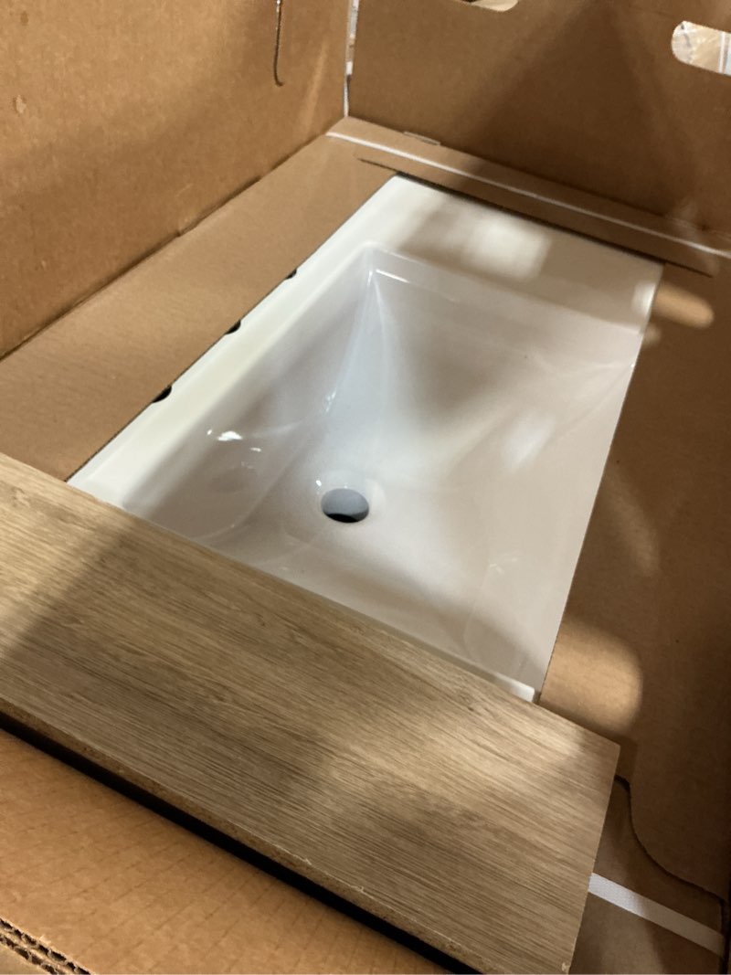 Condition photo showing As Is for project source 30-in bathroom vanity