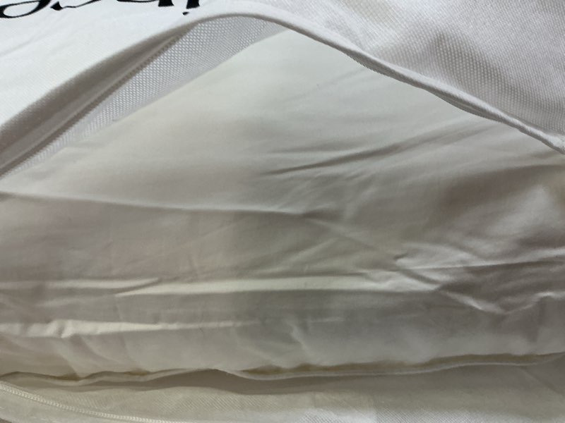 Condition photo showing Good Condition for premium down alternative pillow, king, firm