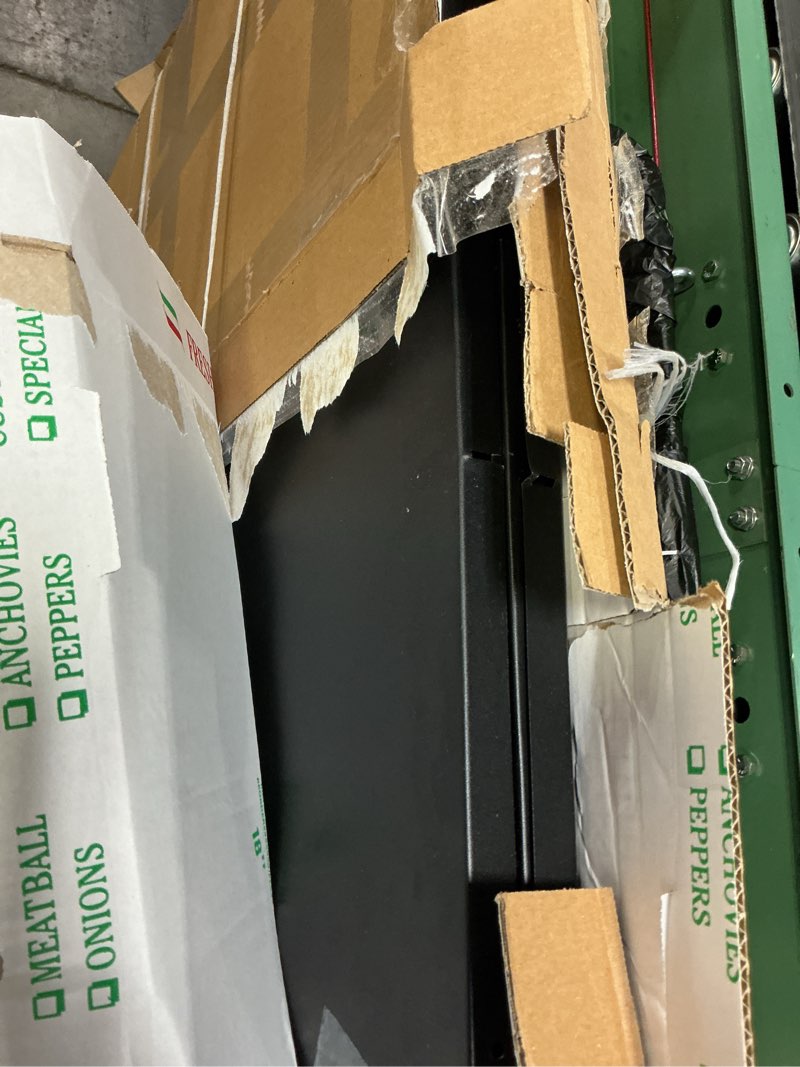 Condition photo showing Good Condition for baotree metal large planter box 38" l x 13" w x 30" h, heavy duty tall rectangle outdoor planter box with removable insert shelves for porch, garden, patio, yard (black) 38"l x 13"w x 30"h