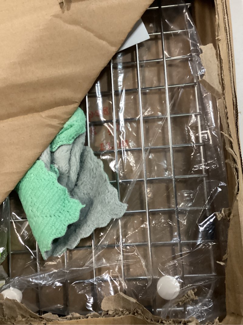 Condition photo showing Good Condition for SINK RACK Compatible with Kohler Sink K 5826 and K 5827 - SINK PROTECTOR for whitehaven sink (ONE PIECE) - SINK GRID for Kohler sink - GIFTS: BIG Drying rack 21" and additional rubber protectors