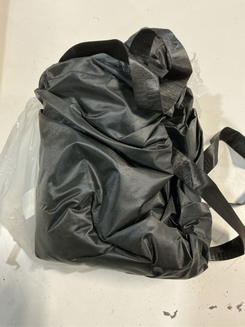 Condition photo showing Good Condition for jinli 45-50 inch outdoor tv trolley cover, courtyard tv cover, oxford fabric waterproof and dustproof, triple windproof design, compatible with rolling/mobile stand black 48"l x 20"w x 57"h