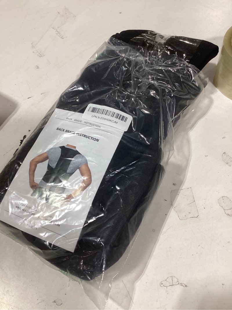 Condition photo showing Good Condition for back brace posture corrector for women and men, back braces for upper and lower back pain relief, adjustable and fully back support improve posture and lumbar support(xxl, 43"-49" waist) 2x-large (pack of 1)