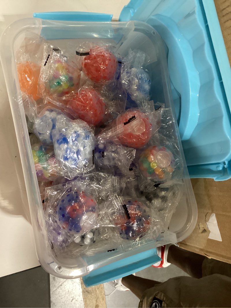 Condition photo showing Good Condition for stress balls, squishy squeeze balls bulk fidget for adults squishy balls stress relief balls, stress balls for adults, party favors, goodie bag stuffers stress balls