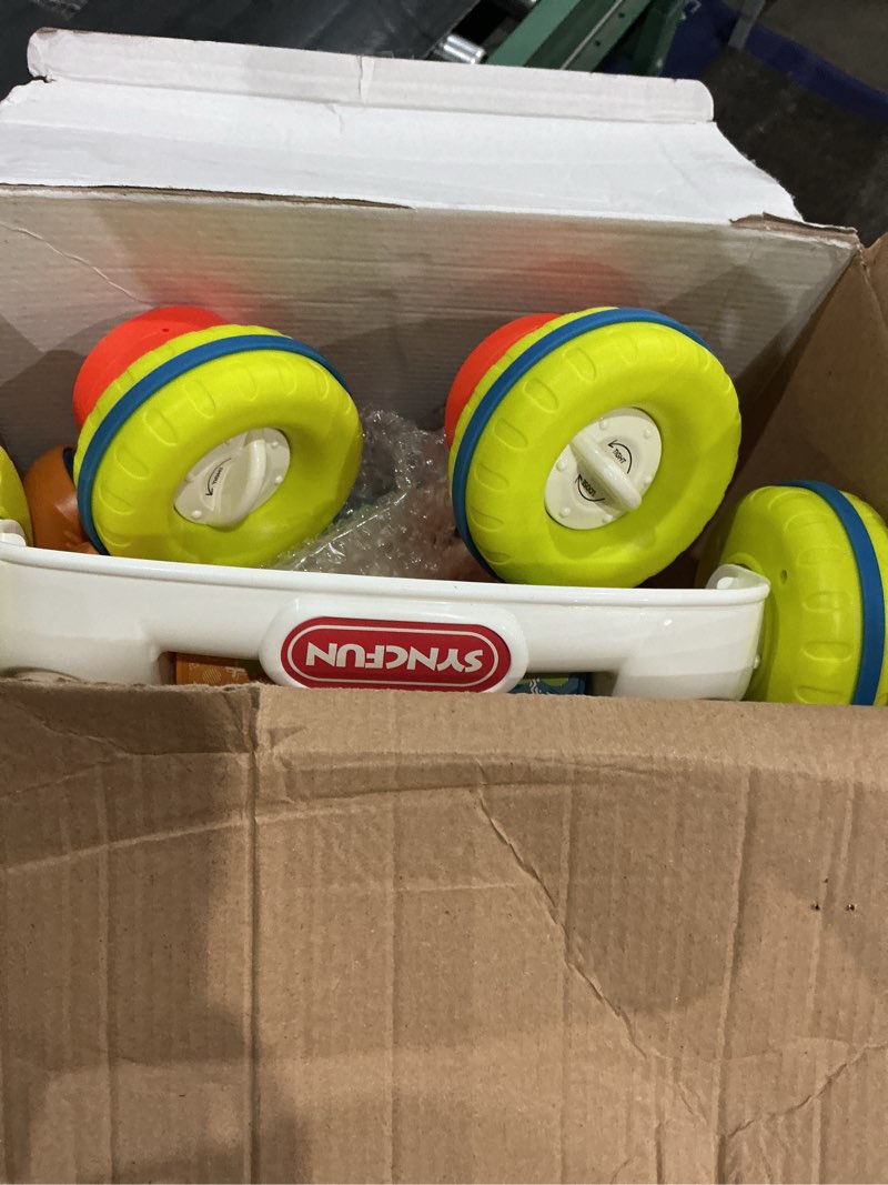 Condition photo showing Good Condition for syncfun baby learning walker, 2 in 1 sit to stand learning toys, baby toys 6-12 months, educational present for 1 year old, push walker gift with wheels for infant boys girls