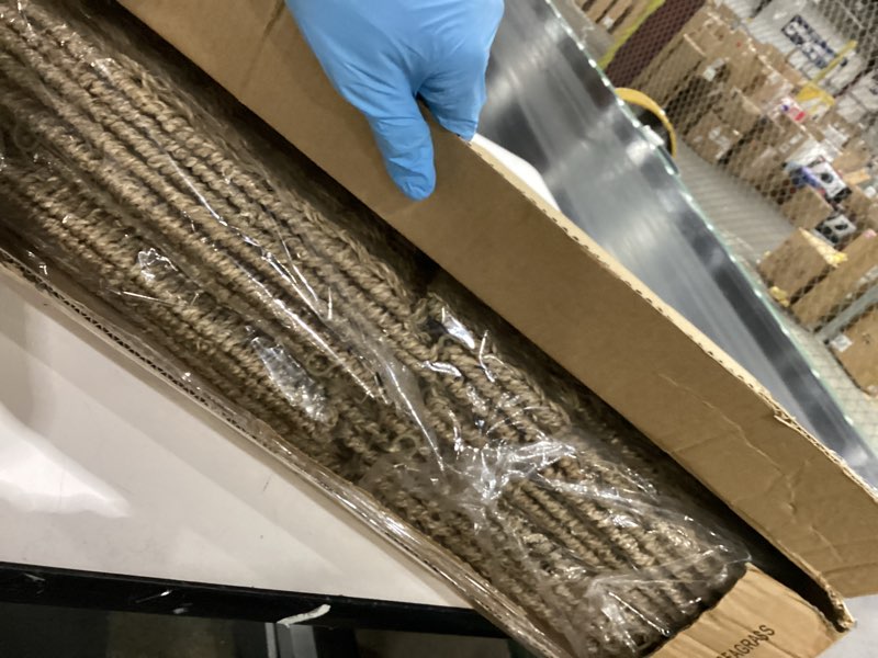 Condition photo showing Good Condition for 12x12x10in Seagrass Storage Baskets Set of 4, Large Wicker Storage Basket, Decorative Seagrass Shelf Basket, Pantry Baskets Organization,Folding Storage Cube Bins Seagrass?4 PACK?