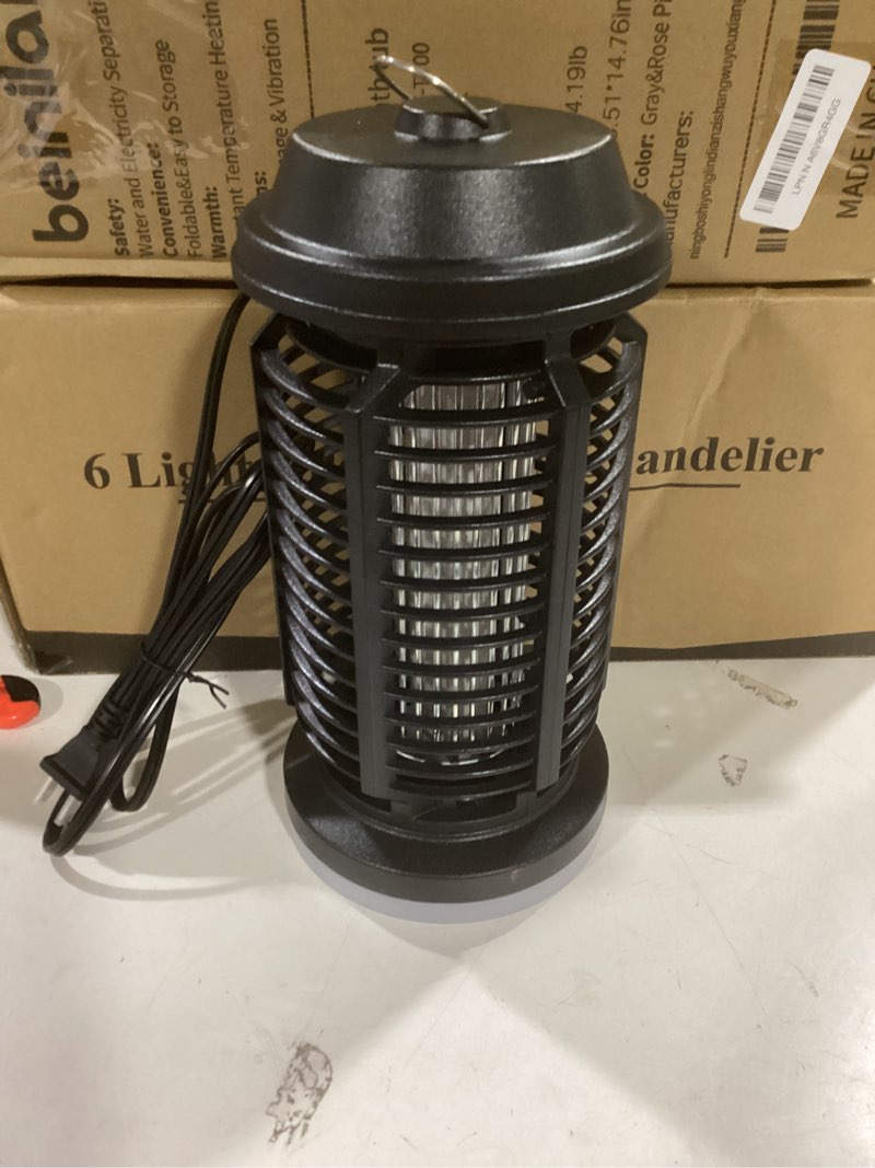 Condition photo showing Good Condition for YISSVIC Bug Zapper Outdoor Indoor Waterproof Electric Mosquito Lamp Fly Zapper Killer Effective 4200V Plug in for Home Patio Office Courtyard Two-Light Independent Control