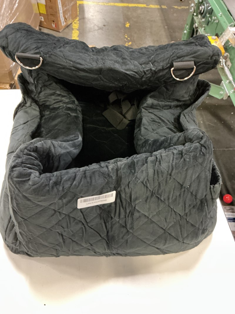 Condition photo showing Good Condition for (Similar)JOEJOY Dog Car Seat for Small/Medium Dogs, Memory Foam Dog Booster Seat with Washable Cover, Travel Safety Pet Car Seat with Storage Pockets for Dogs up to 35 lbs Black