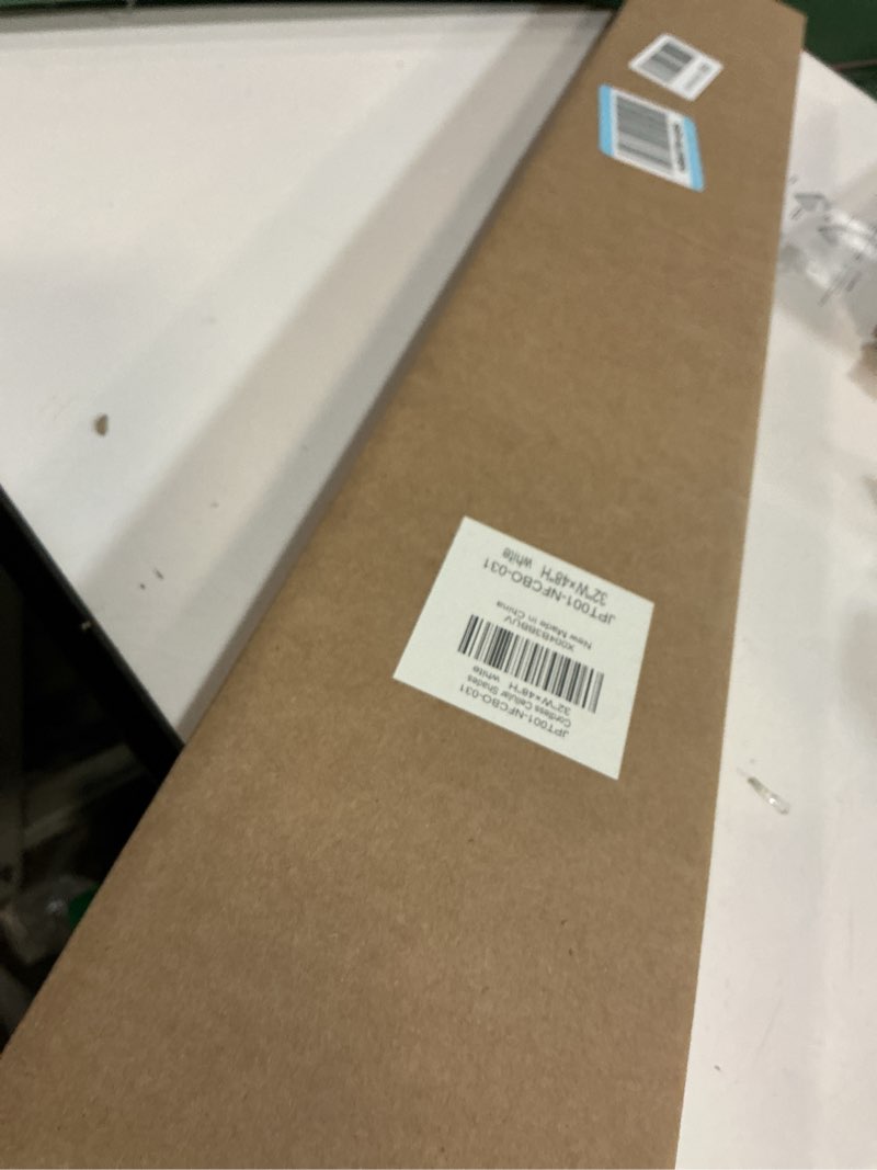 Condition photo showing Good Condition for LazBlinds No Tools No Drill Cordless Cellular Shades, Blackout Light Blocking Honeycomb Shades for Home, Thermal Insulation Blinds for Windows, 32" W x 48" H, White Blackout-white 32" W x 48" H