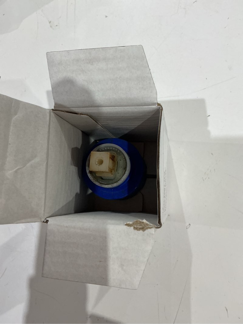 Condition photo showing As Is for kerox nkj35 single lever faucet cartridge (1 pack), 35mm replacement ceramic mixing energy-saving cartridge, right rotation, repair kit for kerox single lever faucet -blue