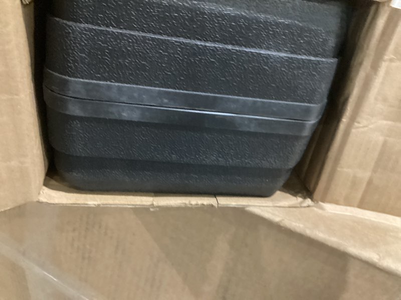 Condition photo showing As Is for av steel floor jack 1.5 ton (3300 lbs), hydraulic trolley jack with solid storage case, hydraulic jack for car with single piston pump, portable car floor jack with lifting range 5-1/8'' to 12''